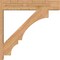 Ekena Millwork Balboa Block Smooth Outlooker, Western Red Cedar, 7 1/2"W x 34"D x 34"H OUT08X34X34BOA05SWR - alternate 4